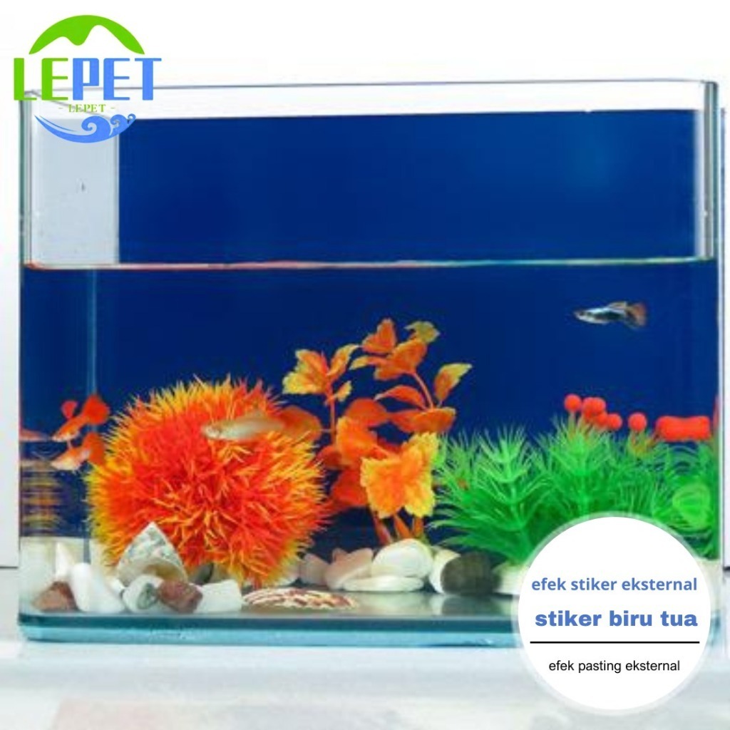 Jual Lepet Sticker Dasar Aquarium X Cm Motif Kotak Kotak Shopee Indonesia