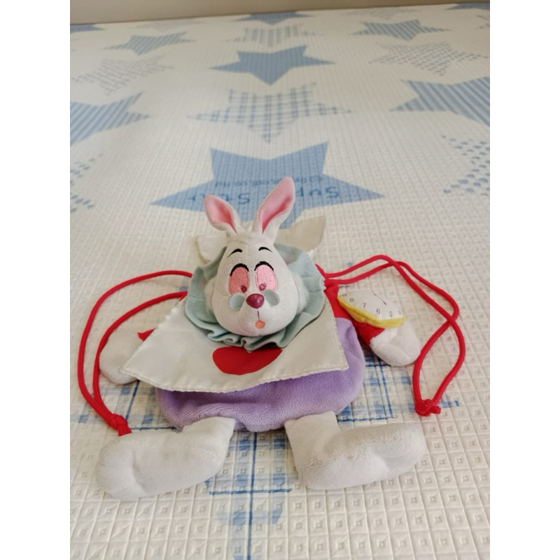 Jual Pouch White Rabbit Alice in wonderland Tokyo Disney Resort RARE ...