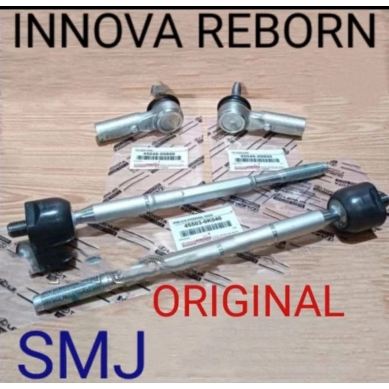 Jual TIE ROD END 1SET+LONG TIE ROD 2PC BUAT TOYOTA INNOVA REBORN ...
