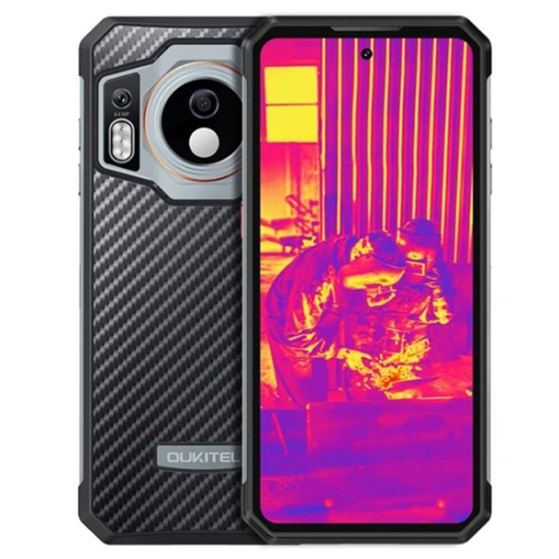 Custodia Sottile In TPU Per Oukitel WP21 / WP21 Pro – Morbida, Antiurto, Ricarica Wireless (Nero) - 3