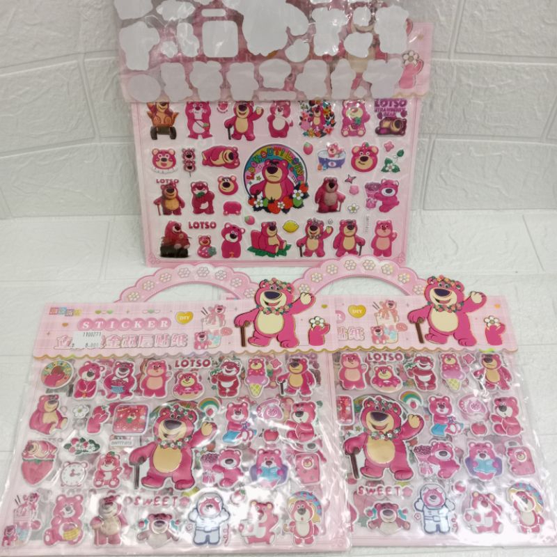 Jual Sticker Lotso Timbul | Shopee Indonesia