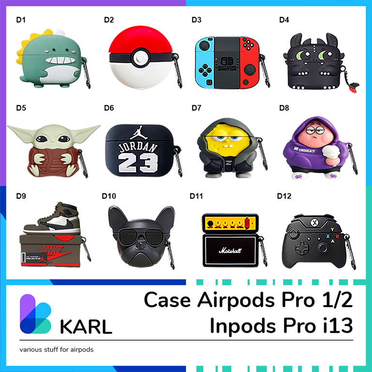 Airpods Pro Case Cover Silikon i13 Inpods Pro
