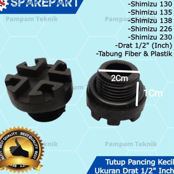 Jual Tutup Pancingan Pompa Air Shimizu Nasional Dab Sanyo Spare Part ...