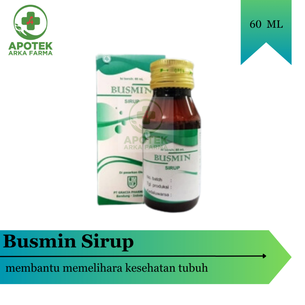 Jual Busmin sirup/kaplet ekstrak IKAN GABUS | Shopee Indonesia