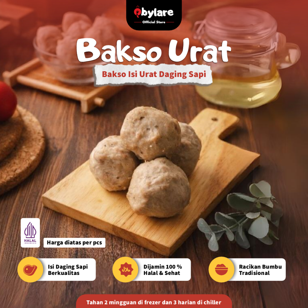 Jual Bakso Urat Enak Halal Murah Bakso Daging Sapi Asli Shopee Indonesia