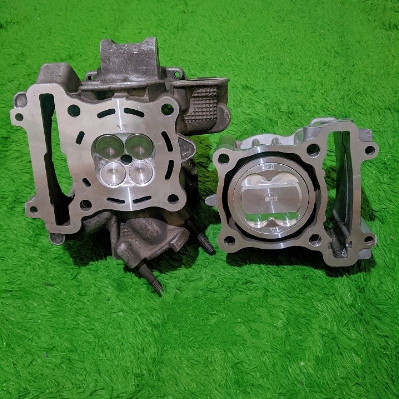 Jual Paket Bore Up (Blok & Head 23/20) Mx King,Vixion,R15,Xabre,Njmx ...