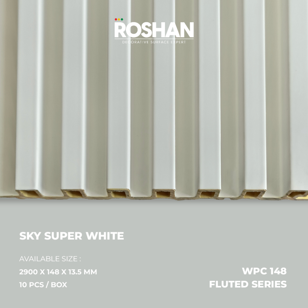 Jual WPC WALL PANEL FLUTED 290 x 14,8 CM - FLUTED | Shopee Indonesia