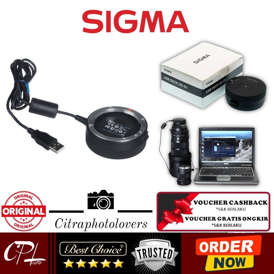 Jual Sigma UD01EO USB Dock for Canon EFMount Lenses Shopee Indonesia