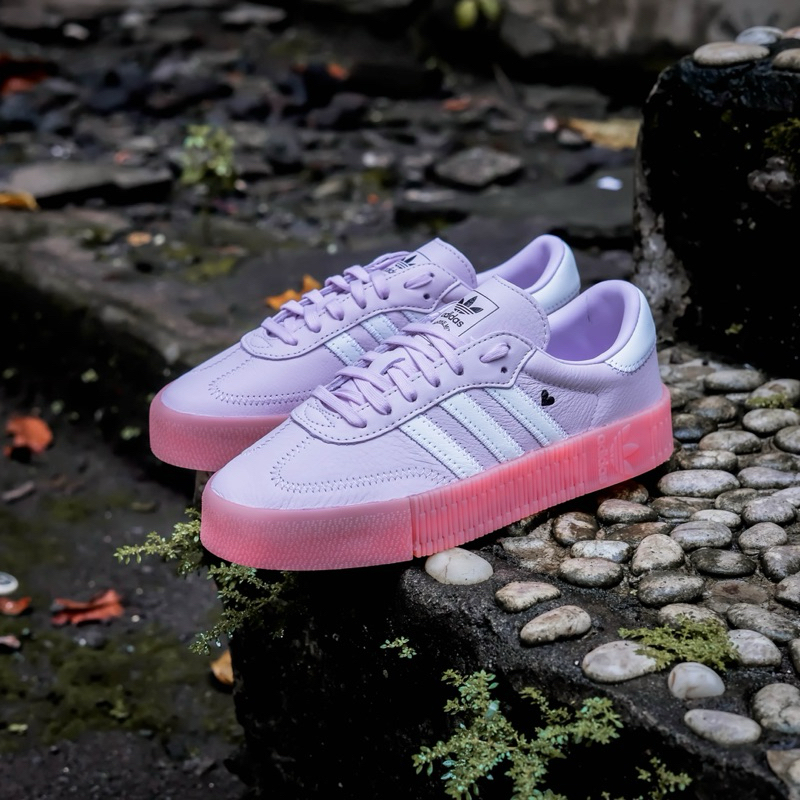 Adidas clearance sambarose purple