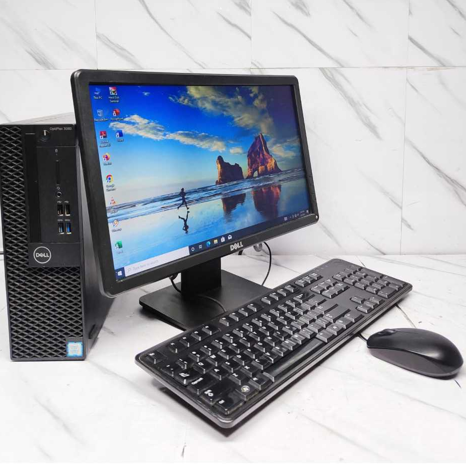 Jual Promo Paketan Pc Dell Optiplek 3060 Desktop Core I3 Gen 8 Full Set ...