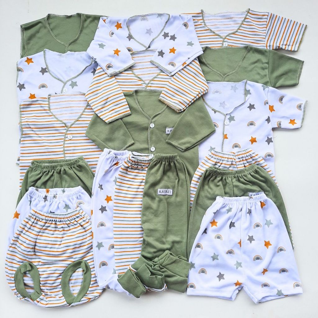 Jual Paket Hemat Perlengkapan Bayi Pcs Baju Celana Bayi Baru Lahir