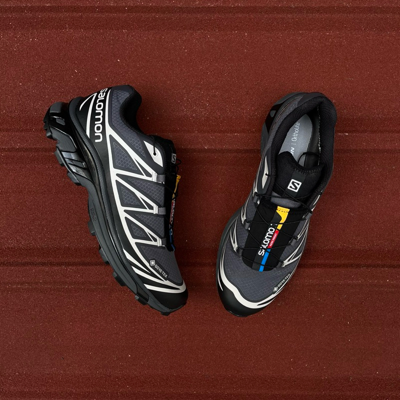 Jual SALOMON XT-6 GORETEX BLACK EBONY LUNAR ROCK ORIGINAL | Shopee ...