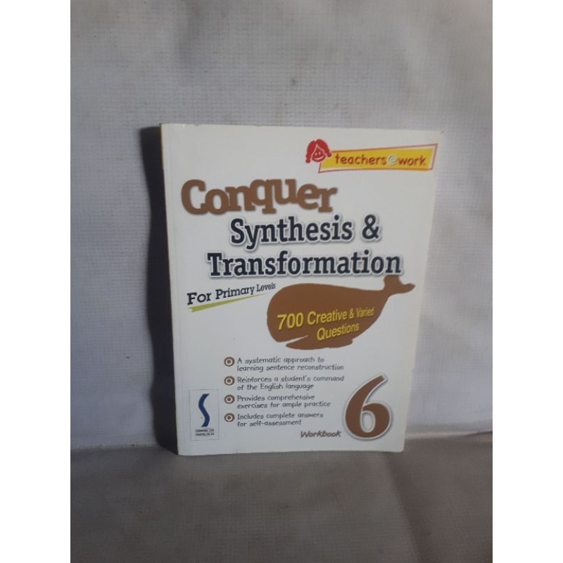 Jual Conquer Synthesis & Transformation for Primary Levels Workbook 6 ...