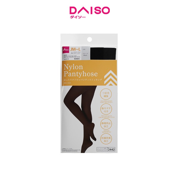 Jual Daiso nylon pantyhose JM L black Shopee Indonesia