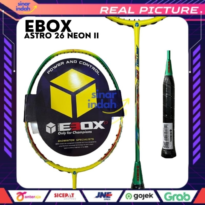 Jual Raket Badminton EBOX ASTRO 26 Neon Original | Shopee Indonesia