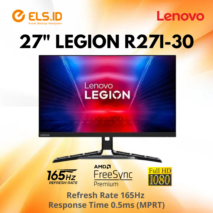 Jual Monitor Gaming Lenovo Legion R27I-30 27