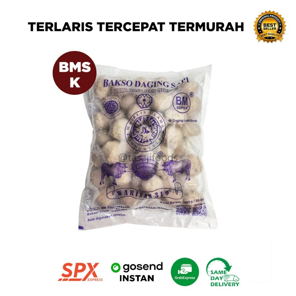 Jual Bakso Warisan 319 Bm Super Isi 50 Shopee Indonesia