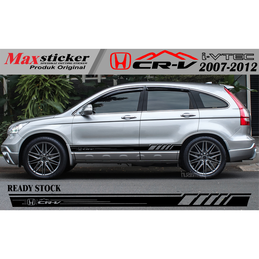 Jual STICKER HONDA CRV 2007 2008 2009 2010 2011 2012 STICKER LIST BODY ...