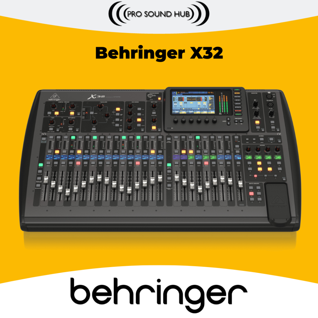 Jual Behringer X32 X 32 X32 Mixer Digital Preamp Midas 25 Motorized