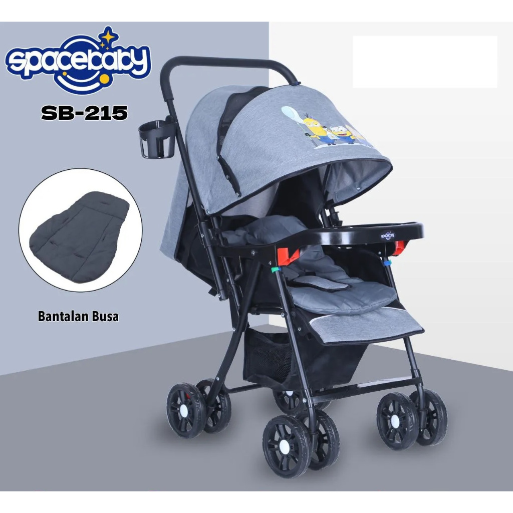 Jual Spacebaby SB 215 Stroller bayi hadap depan belakang Kereta dorong bayi hadap 2 arah Shopee Indonesia