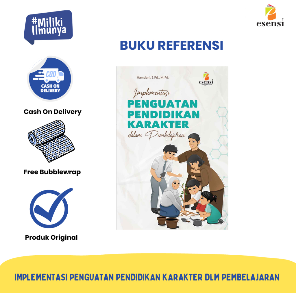 Jual BUKU ERLANGGA : IMPLEMENTASI PENGUATAN PENDIDIKAN KARAKTER DLM ...