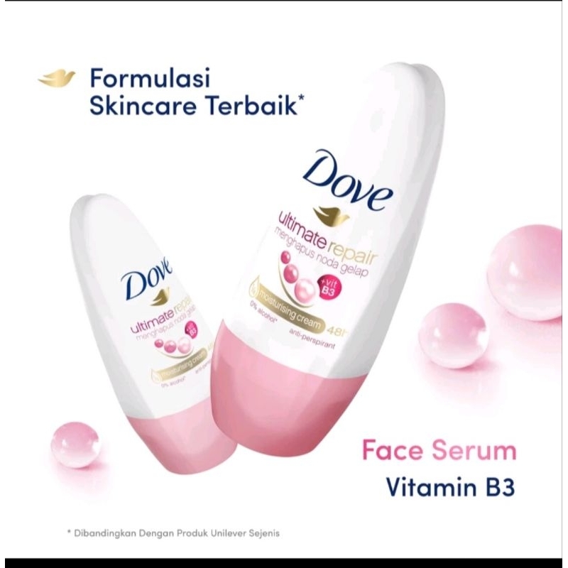 Jual dove rolon deodorant ultimate repair 40ml | Shopee Indonesia