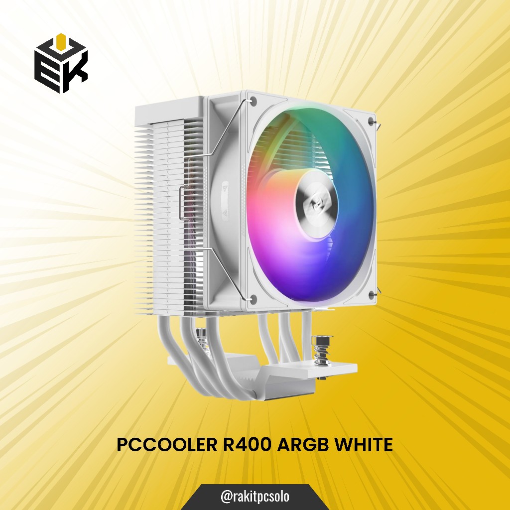 Jual Pccooler Pc Cooler R Argb White Cpu Cooler White Shopee Indonesia