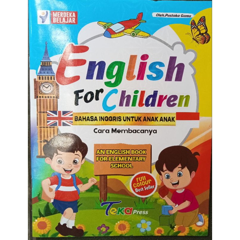 Jual English For Children Bahasa Inggris Untuk Anak Anak & Cara Membaca