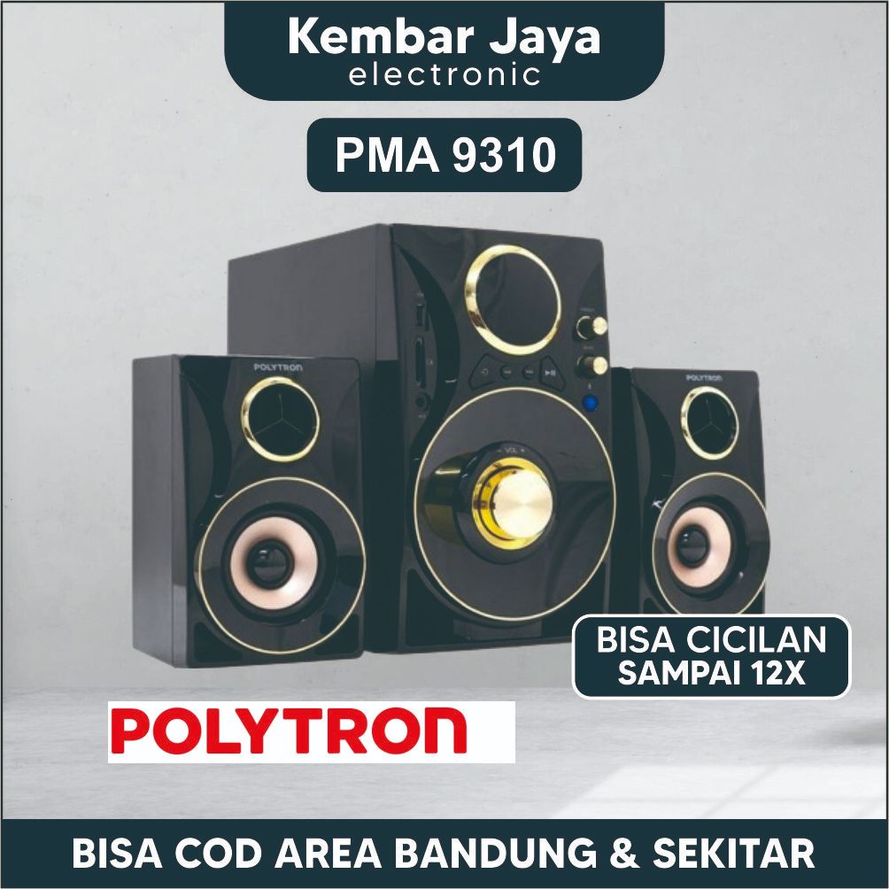 Jual Speaker Polytron Type Pma 9310 Usb Bluetooth Multimedia Audio