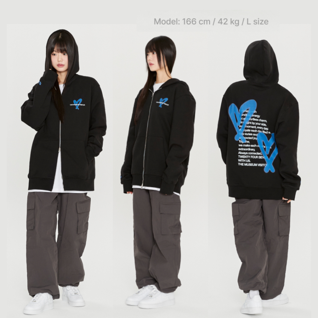Jual [PO] TWS Debut & The Museum Visitor Collab Merch - TV Zip Up