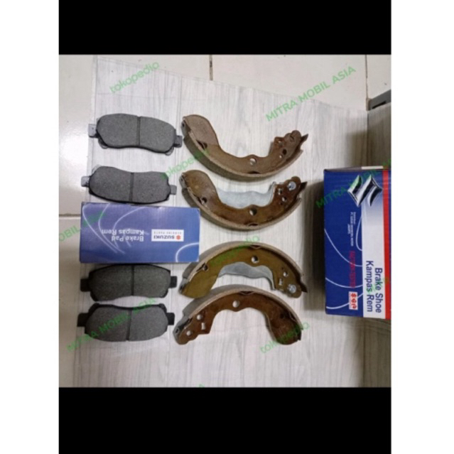 Jual KAMPAS REM SET BRAKE PAD SHOE SUZUKI ERTIGA ORIGINAL 2SET Shopee