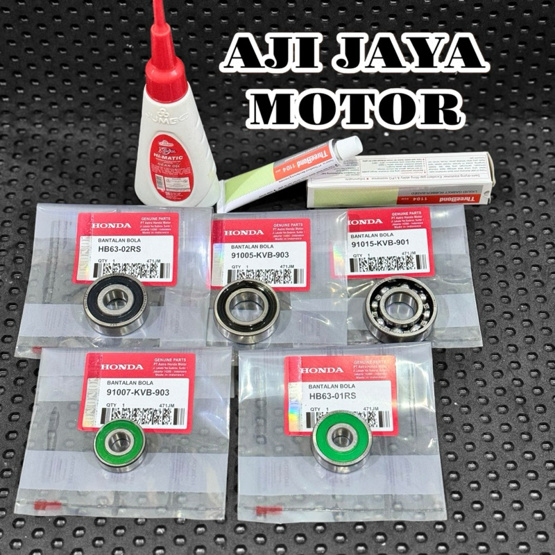 Jual Bearing rasio gir box set 5 item Beat Beat Fi Beat Esp Genio Beat ...