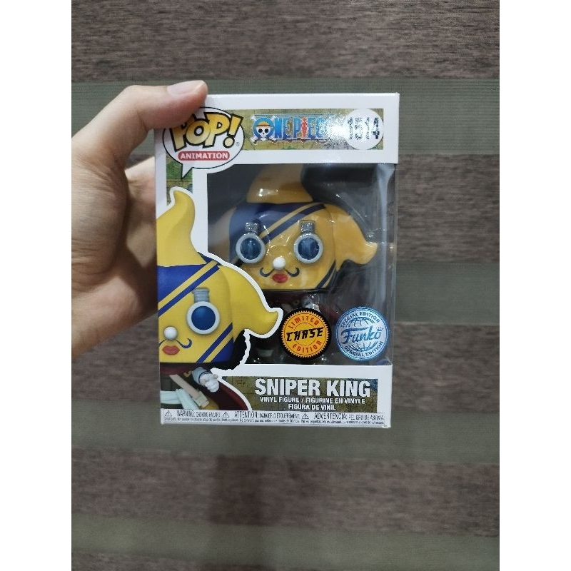 READY ORIGINAL Funko Pop One Piece Sniper King Usopp SogeKing Soge Straw  Hat Pirates Figure Toy