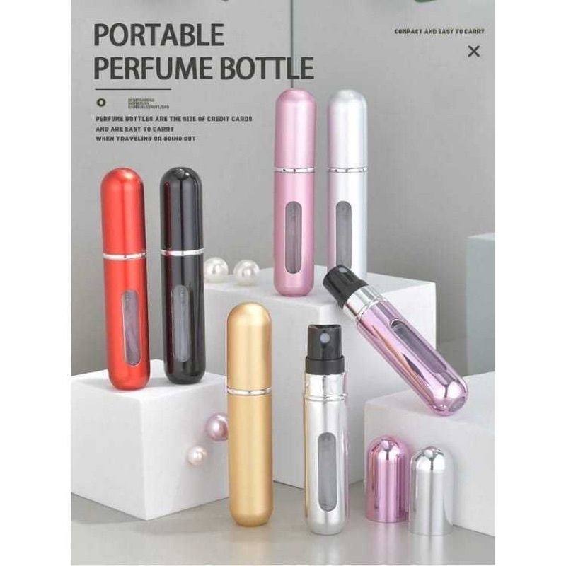 botol parfum refill portabel 5ml travel mini refillable perfume bottle