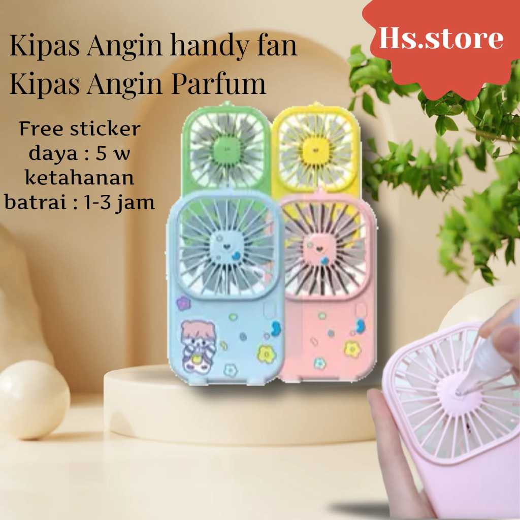 Jual Kipas Handy Fan Summer Kipas angin Parfum Portabel Kipas Angin ...