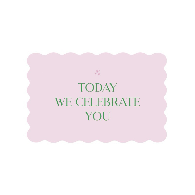 Jual Paperythm - Today we Celebrate you | Greeting Card | Birthday Card ...