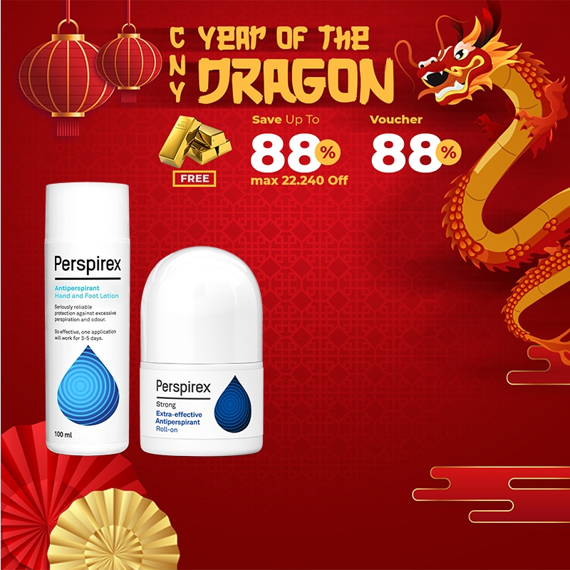 Jual Perspirex Strong AntiPerspirant Roll On 20ml + Perspirex Foot