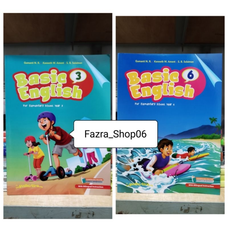 Jual NEW & ORI Buku Basic English Bahasa Inggris sd grade kelas 3 6 ...