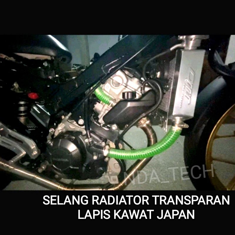 Jual [PROMO] SELANG RADIATOR TRANSPARAN SPRING JAPAN LAPIS KAWAT SELANG ...