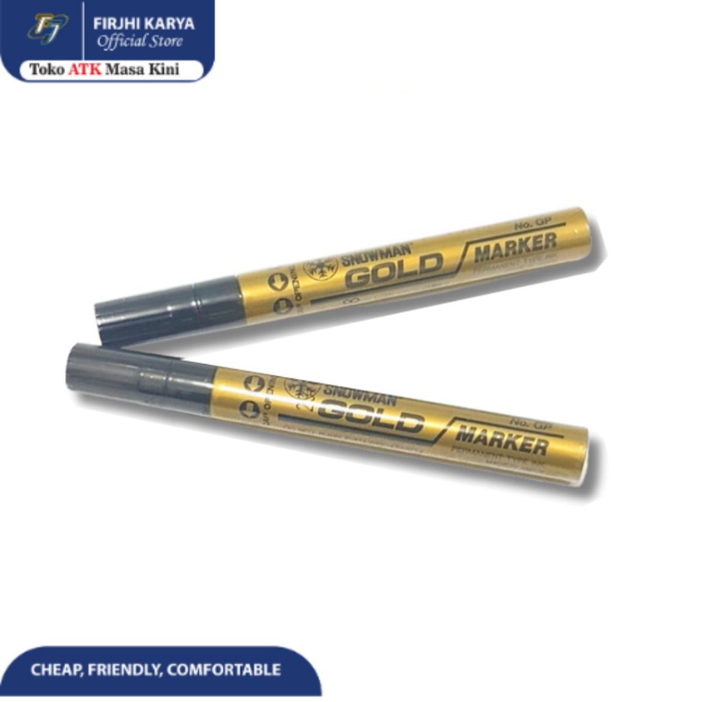 Pakistan Snowman Paint Marker Spidol Permanen Snowman Paint Marker