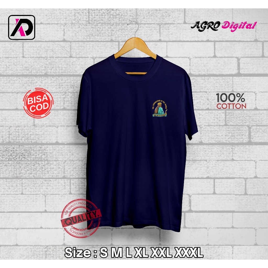 Jual Kaos Custom Umar bin Khattab | Kaos Distro (Bisa Desain Sesukamu ...