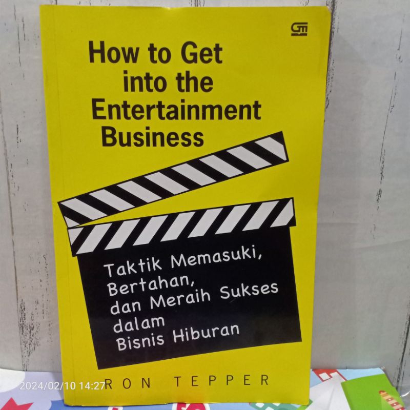 Jual Original Buku How To Get Into The Entertainment Business Taktik