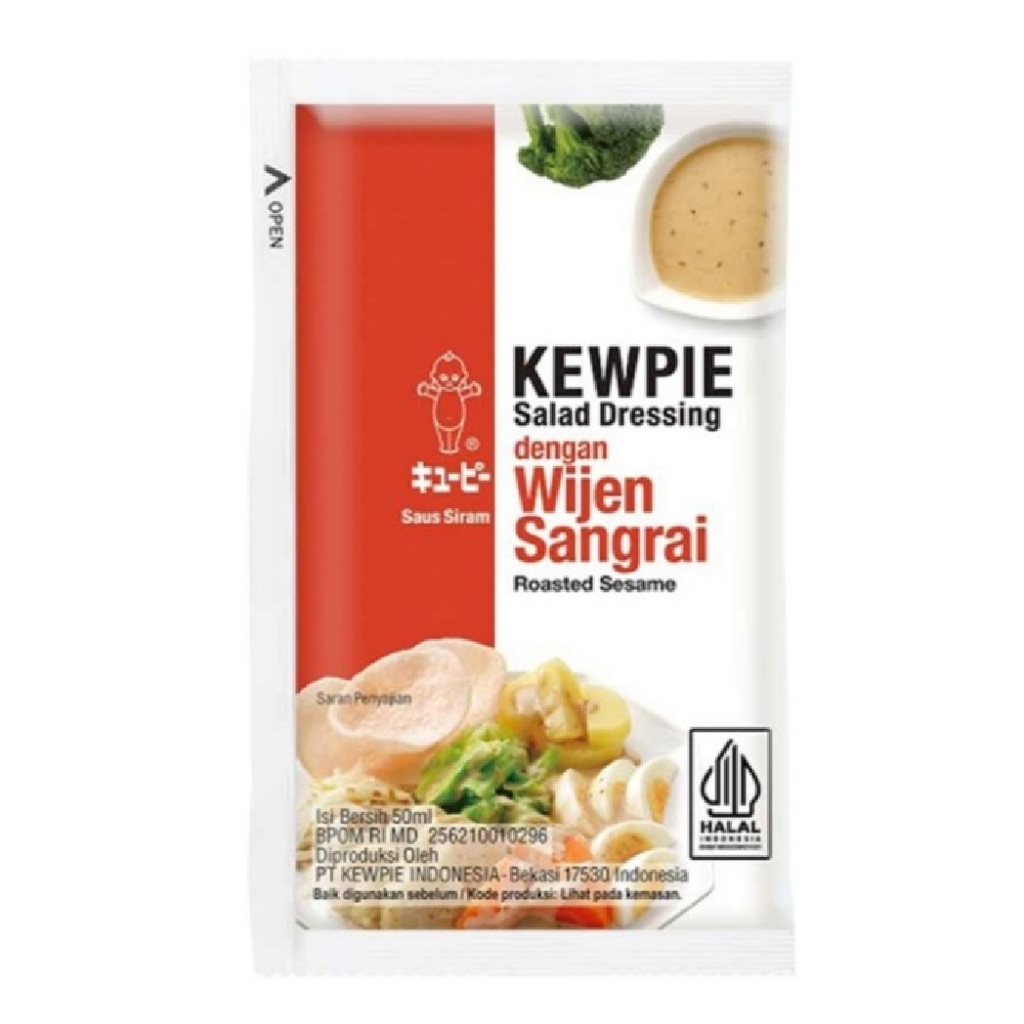 Jual Kewpie Salad Dressing Wijen Sangrai 50 ml Shopee Indonesia