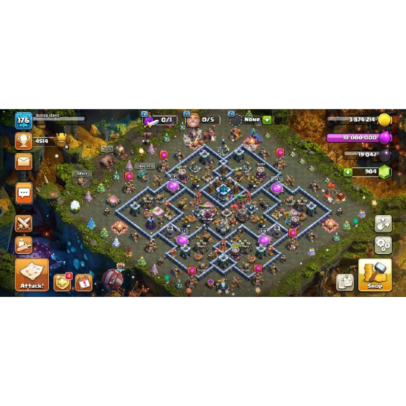 Jual AKUN COC TH 13 MAX SULTAN Shopee Indonesia