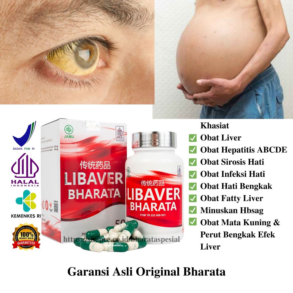 Jual Obat Liver Perut Bengkak I Obat Hepatitis ABCDE Herbal LIBAVER ...