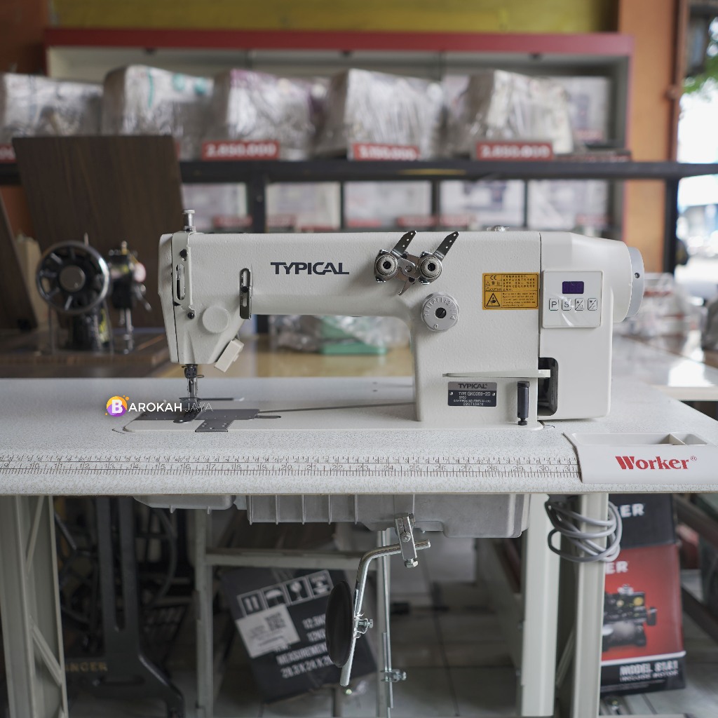 Jual Mesin Jahit TYPICAL GK 0059-2D Jarum 2 Rantai MH Industrial Servo ...