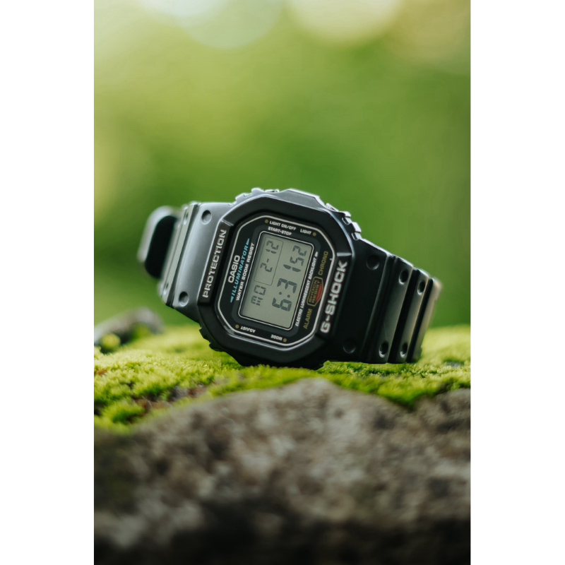 G-SHOCK DW-5600E イエロー バンパー付 1545モジュール G-SHOCK DW