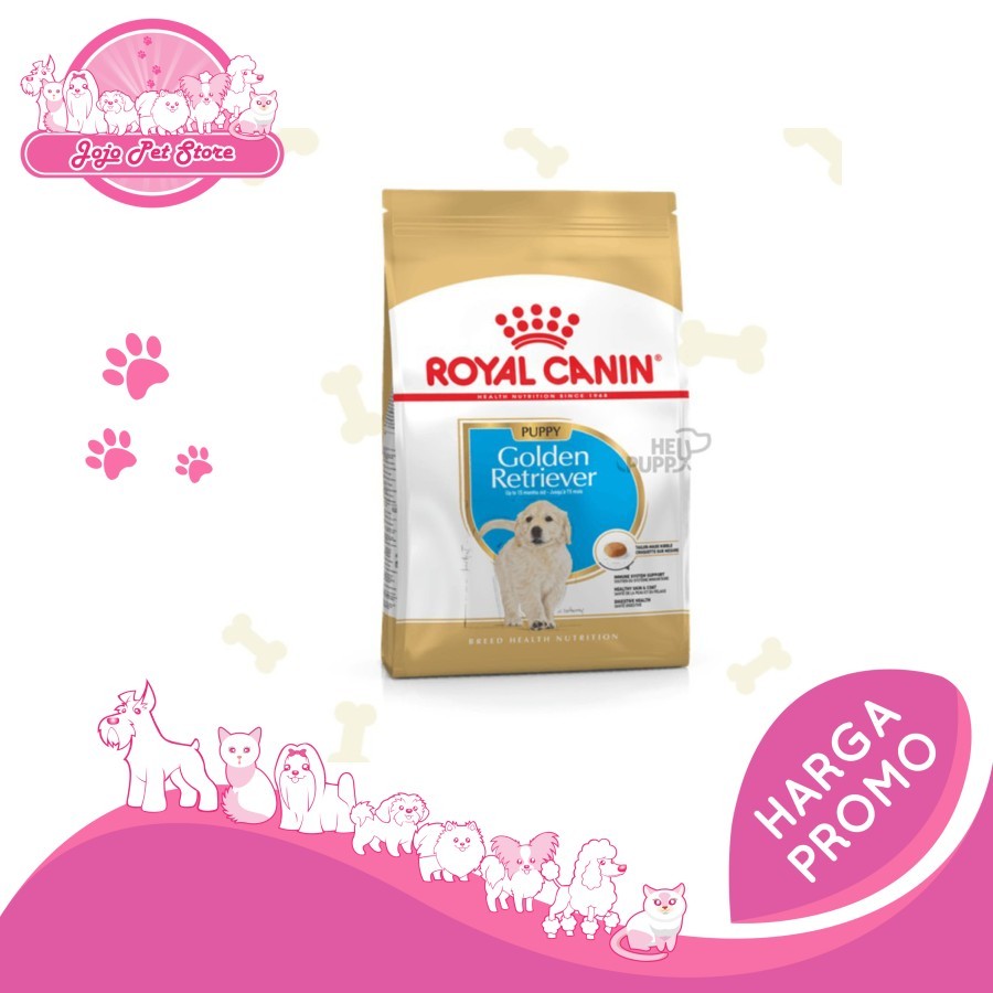 Jual Royal Canin Golden Retriever Puppy 3 kg Makanan ANJING FRESHPACK Shopee Indonesia
