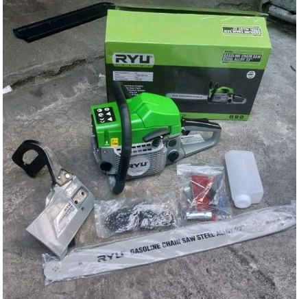 Jual RYU RGS22 Mesin Gasoline Chain Saw 22 inch (Gergaji Potong Dahan ...