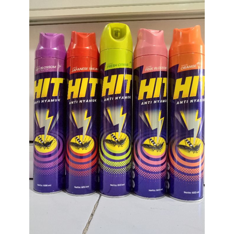 Jual Hit Anti Nyamuk 600ml jumbo. | Shopee Indonesia